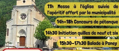 Montauban-de-Luchon en fête pour la Sainte-Christine le 25 juillet
