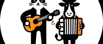 Chat Man et Veau Doux au Café du Pont à Soueich