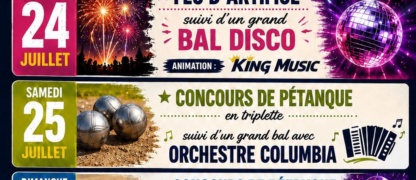 Izaourt en fête : quatre jours de festivités du 24 au 27 juillet