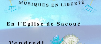 Concert de la Chorale Musiques en Liberté vendredi 22 mai à Sacoué